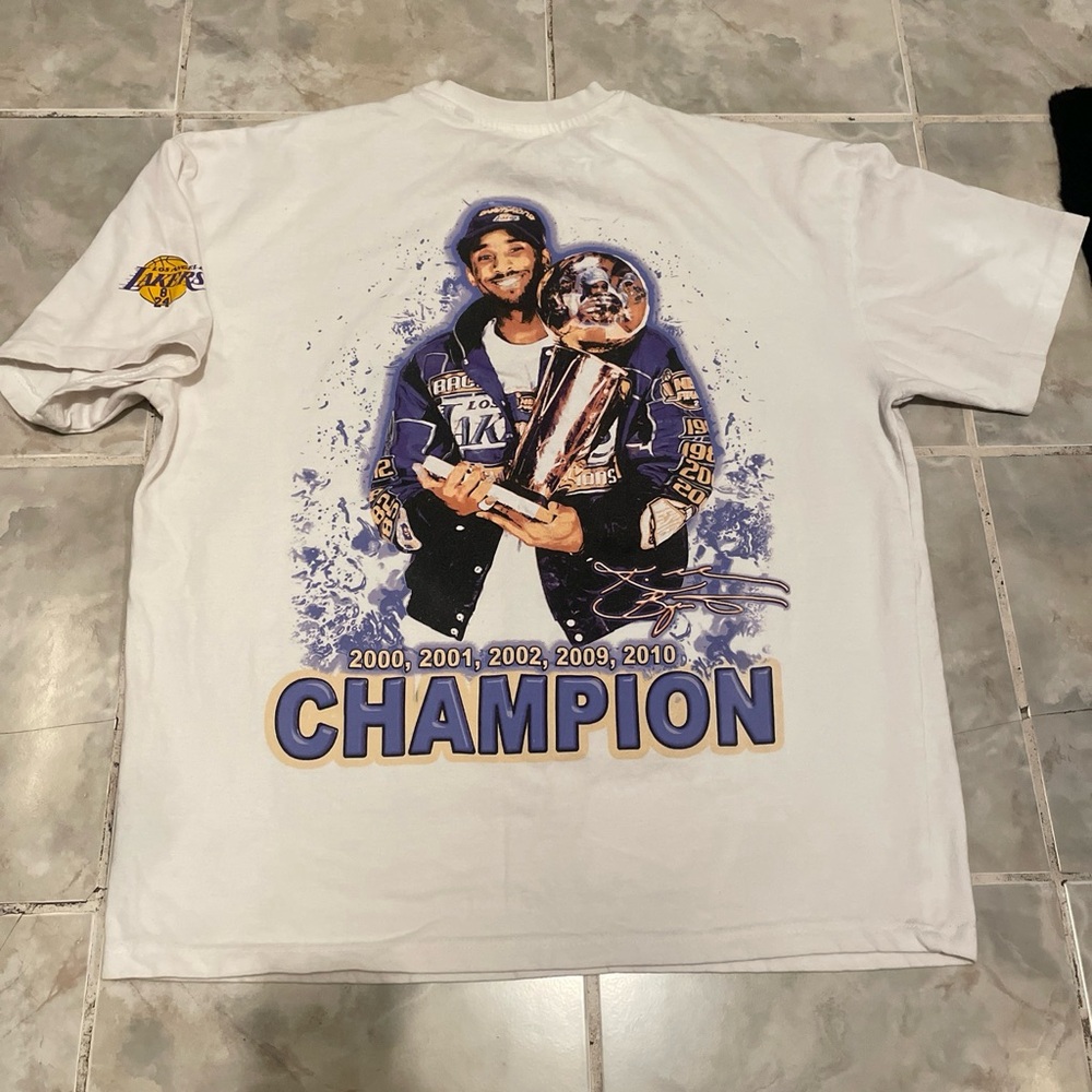 Pretty Boy Cisco Rap Tee T-Shirt AOP Kobe Bryant LA Lakers SZ L
